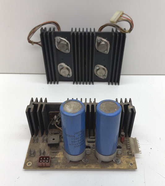 Electrohome GO5-801 Power Supply and Deflection Board Heat Sink