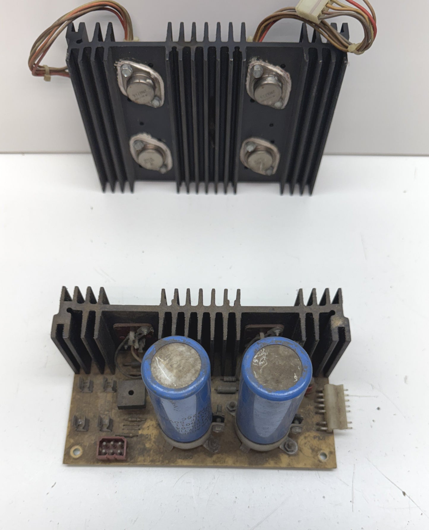Electrohome GO5-801 Power Supply and Deflection Board Heat Sink