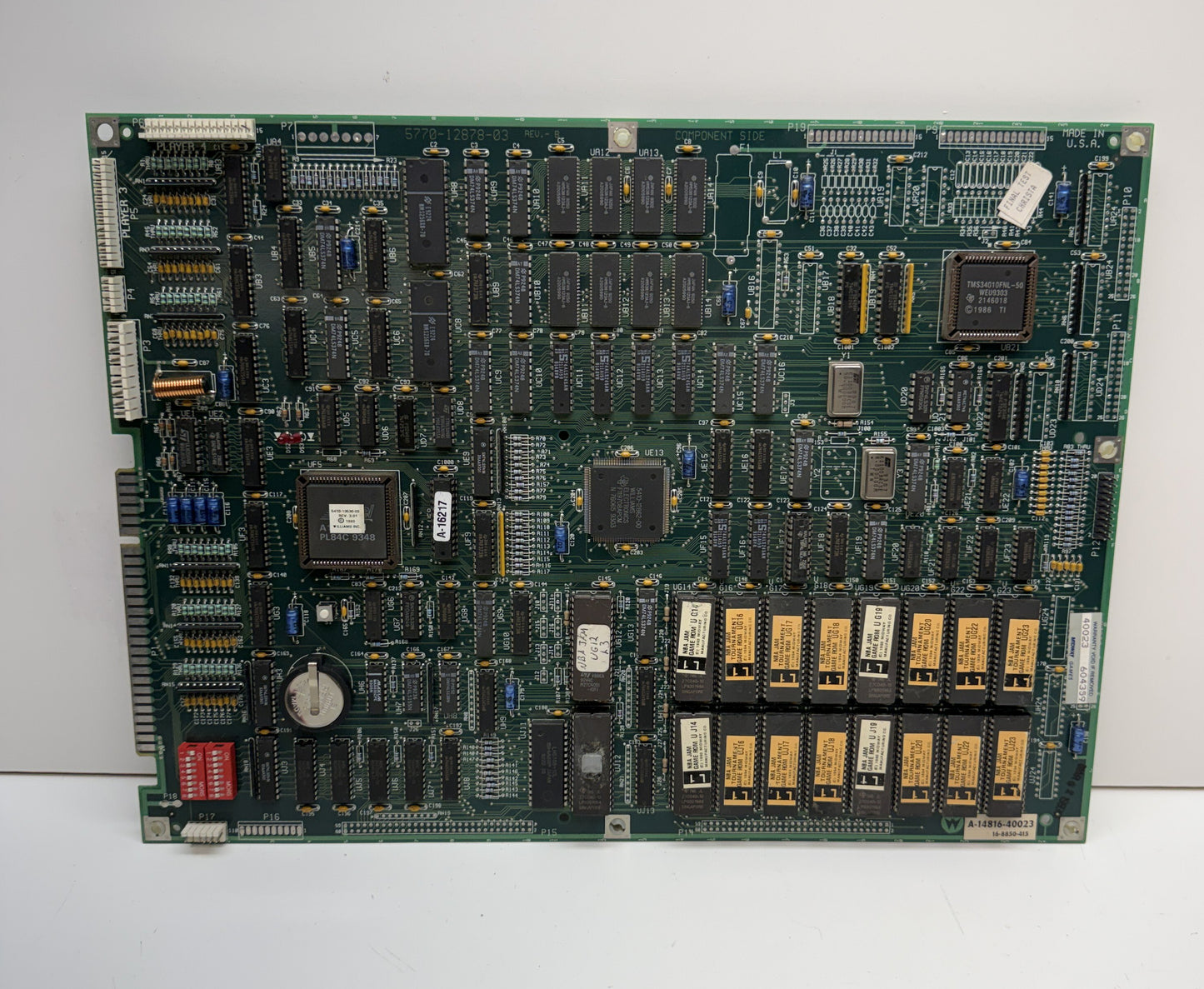 NBA Jam Tournament Edition Circuit Board, Works