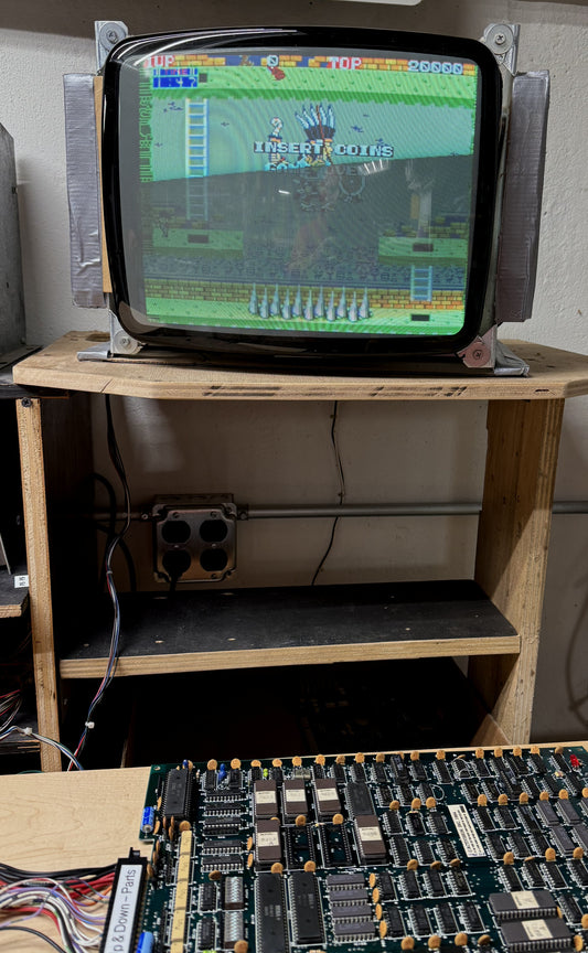 Pitfall II Arcade Circuit Board, Works