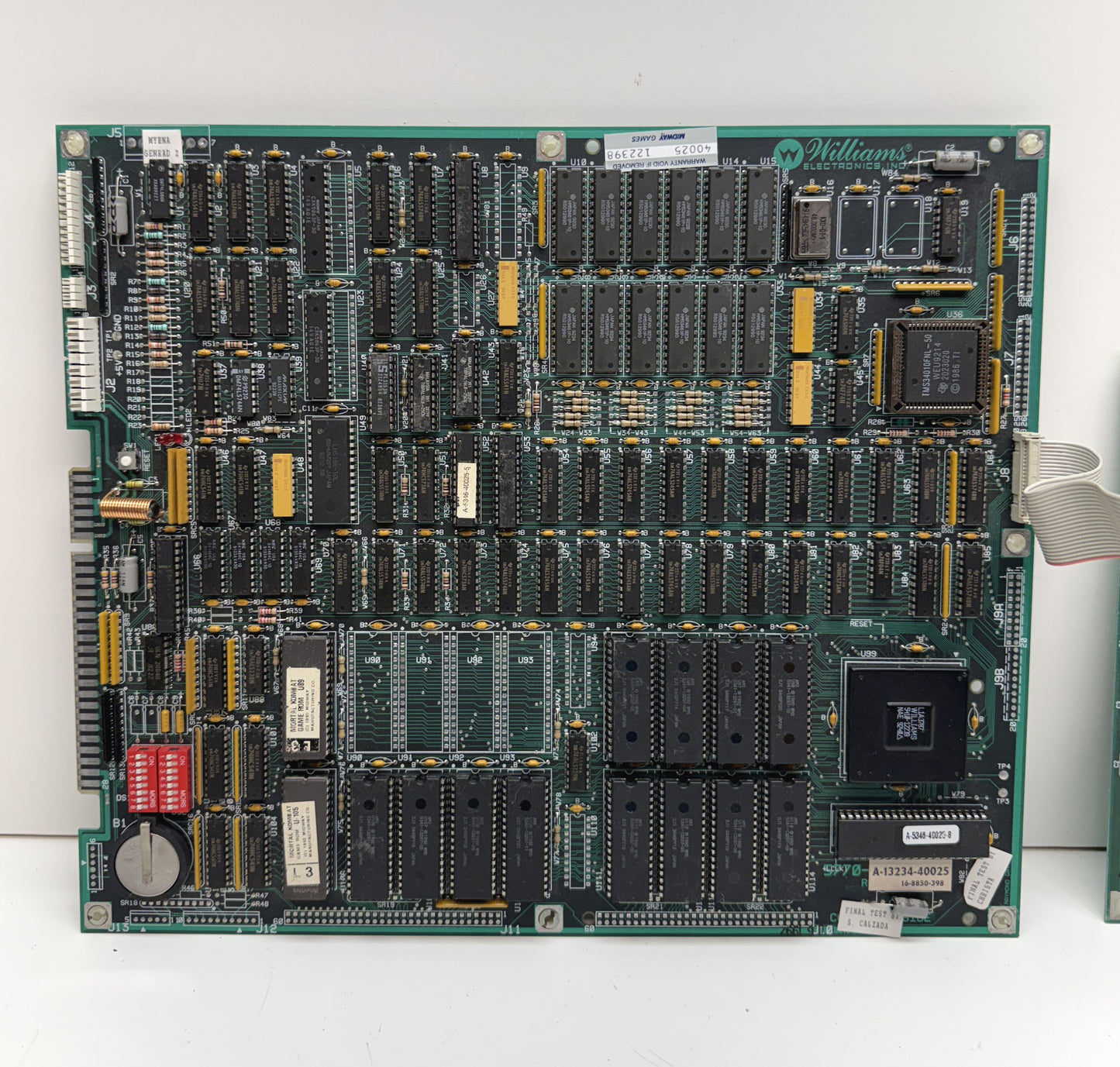 Mortal Kombat Jamma Circuit Board, Working