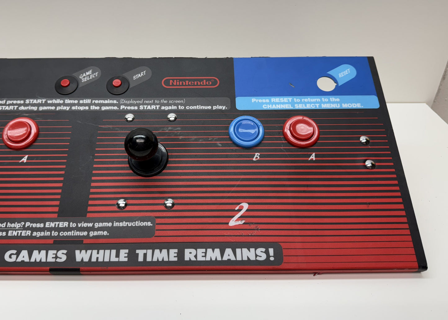 PlayChoice-10 Single Monitor Control Panel