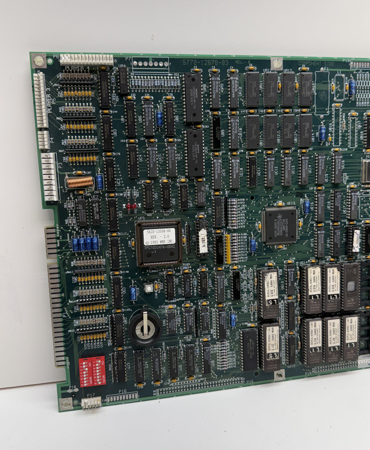 Mortal Kombat T-Unit CPU Board for Repair