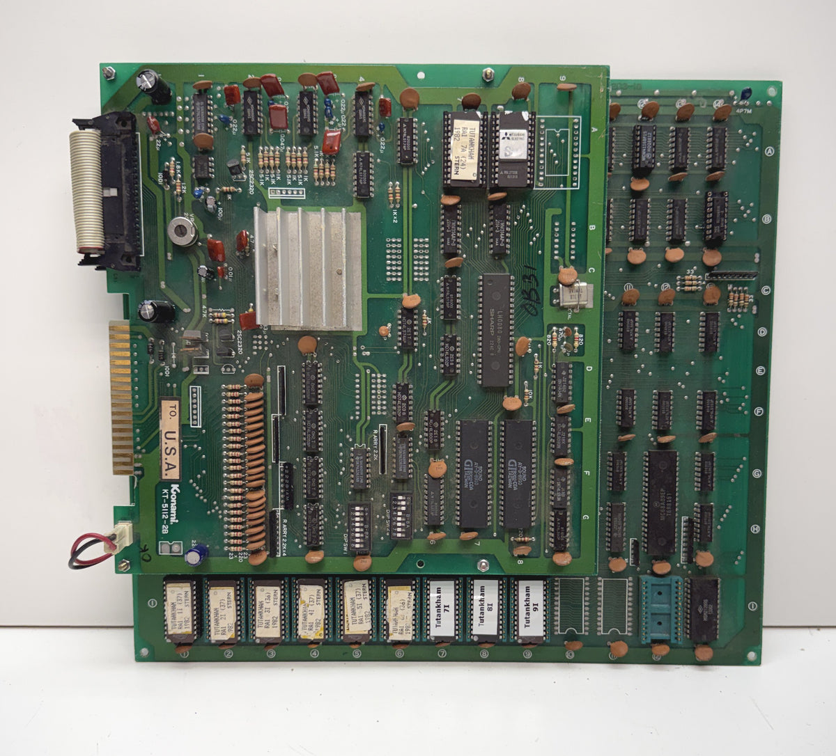 Tutankham Circuit Board, Works