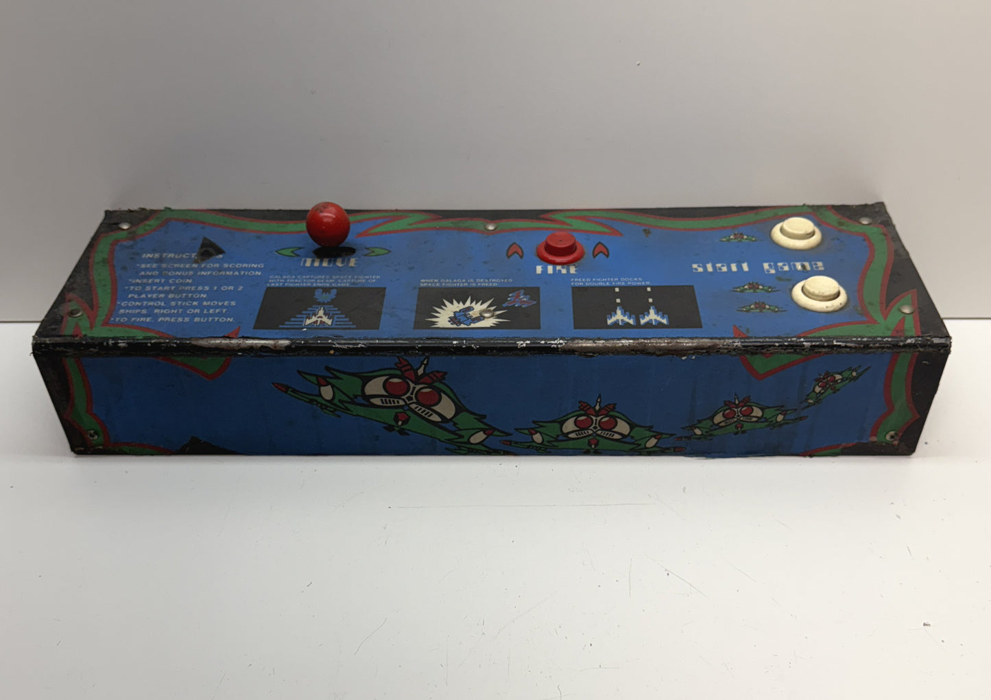 Galaxian / Galaga Upright Control Panel