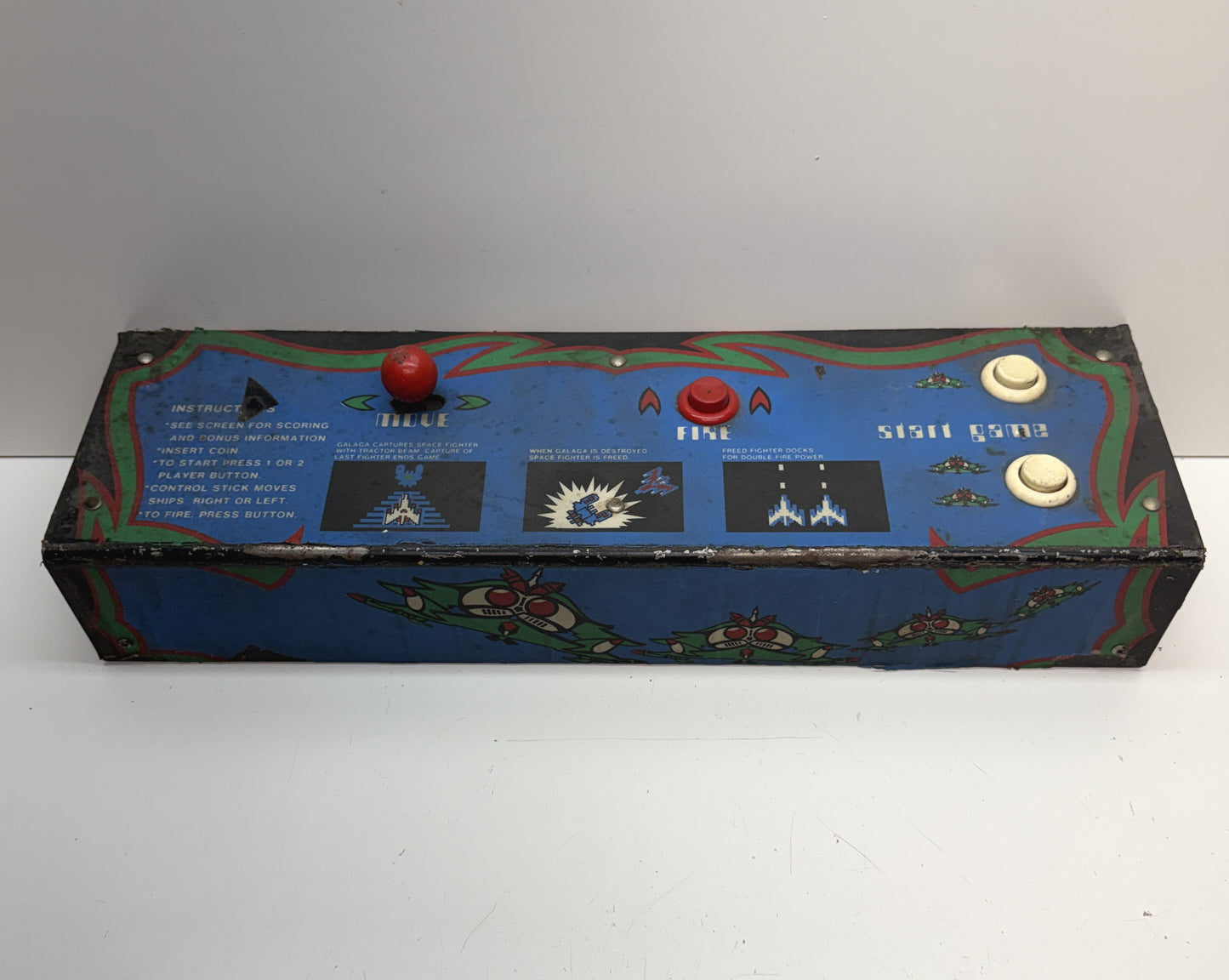 Galaxian / Galaga Upright Control Panel
