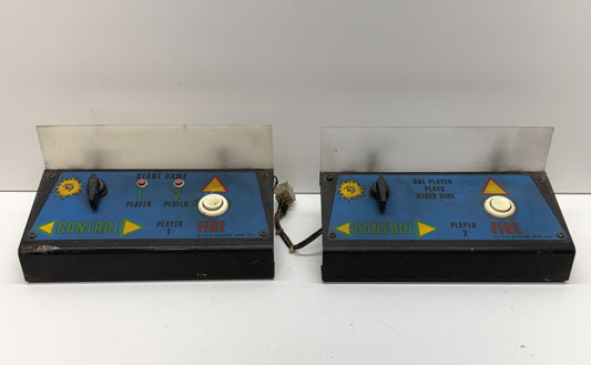 Galaxian Cocktail Control Panel Set