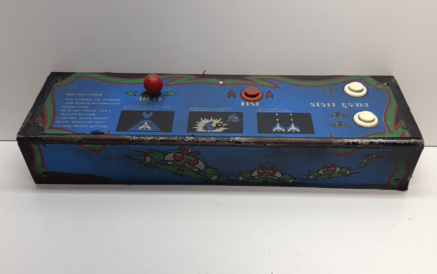 Galaxian / Galaga Upright Control Panel #2