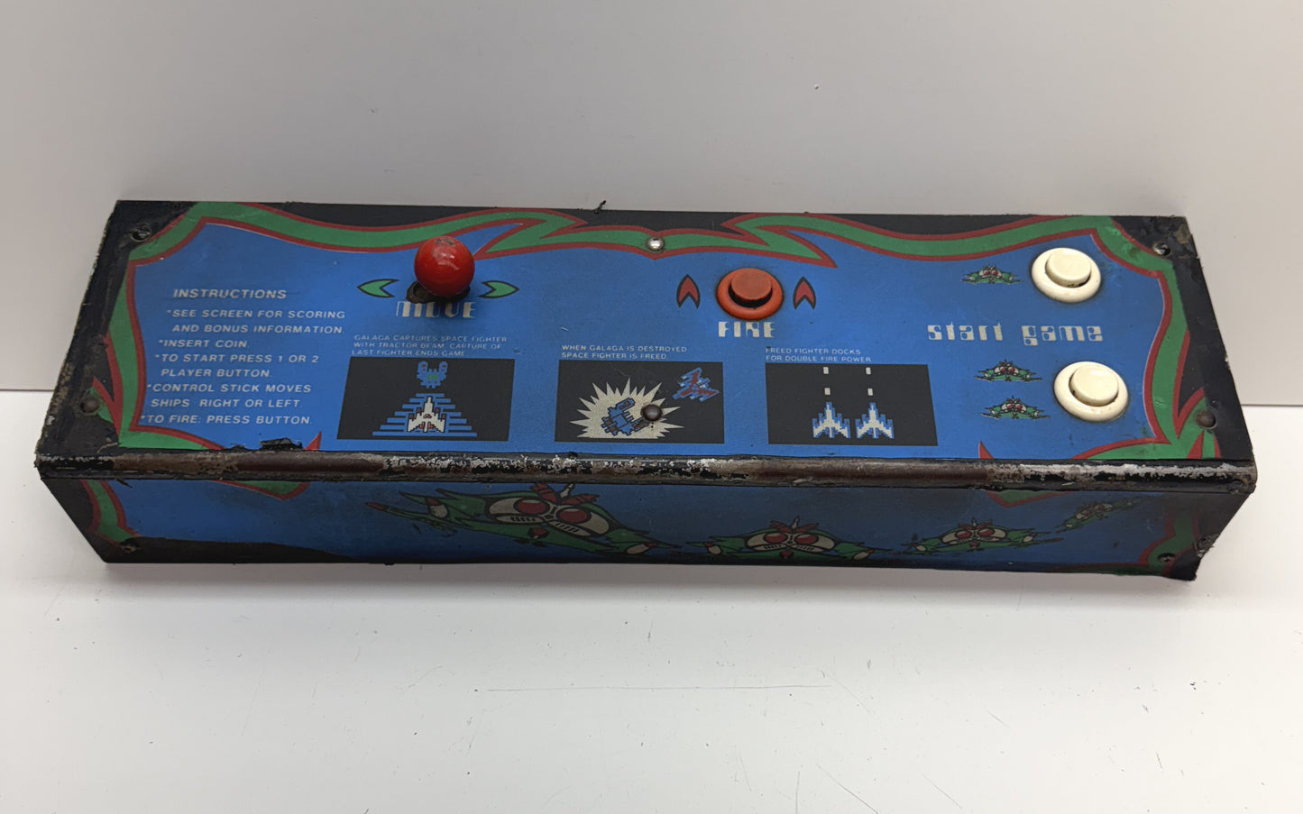 Galaxian / Galaga Upright Control Panel #2