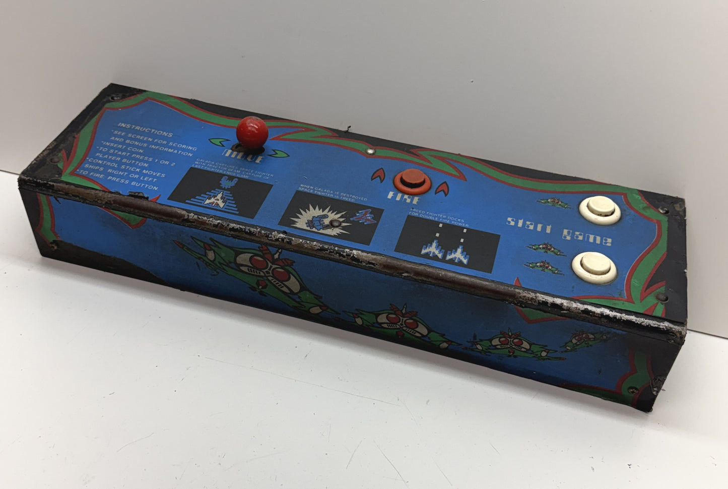 Galaxian / Galaga Upright Control Panel #2