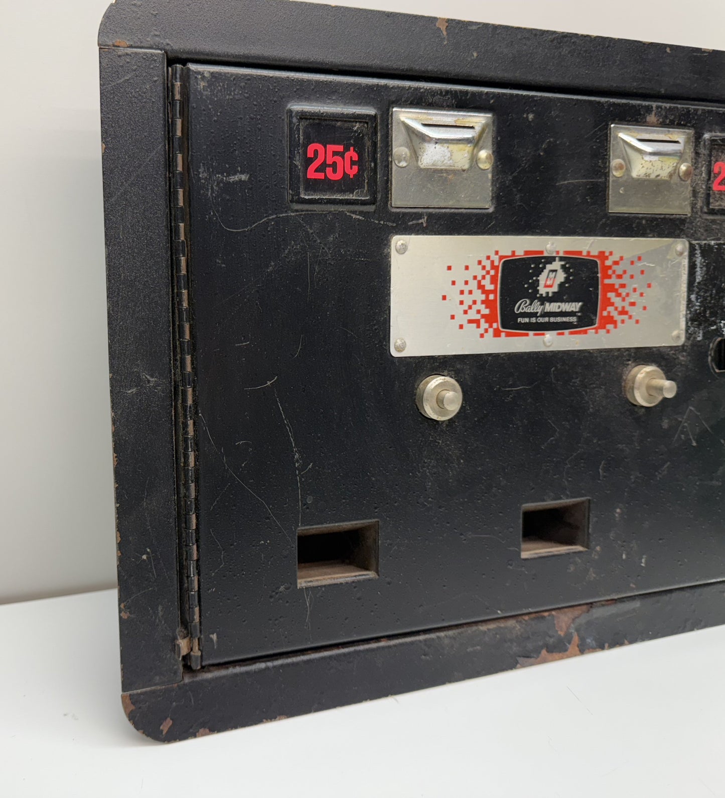 Bally Midway Coin Door, Some Wear