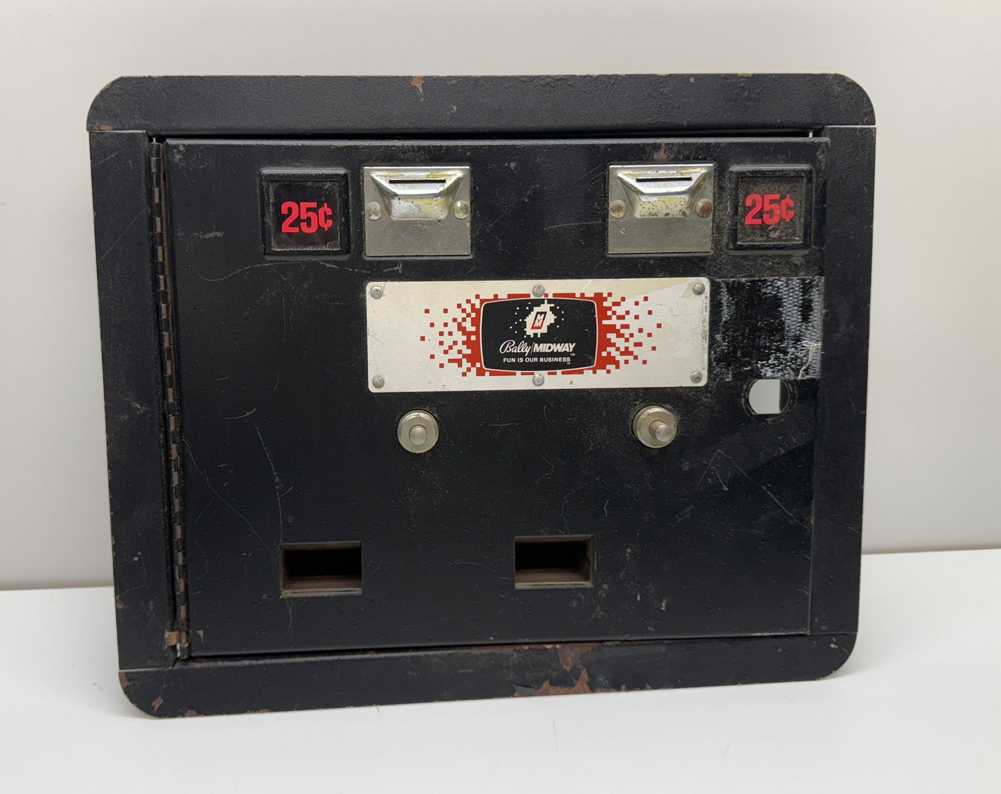 Bally Midway Coin Door, Some Wear