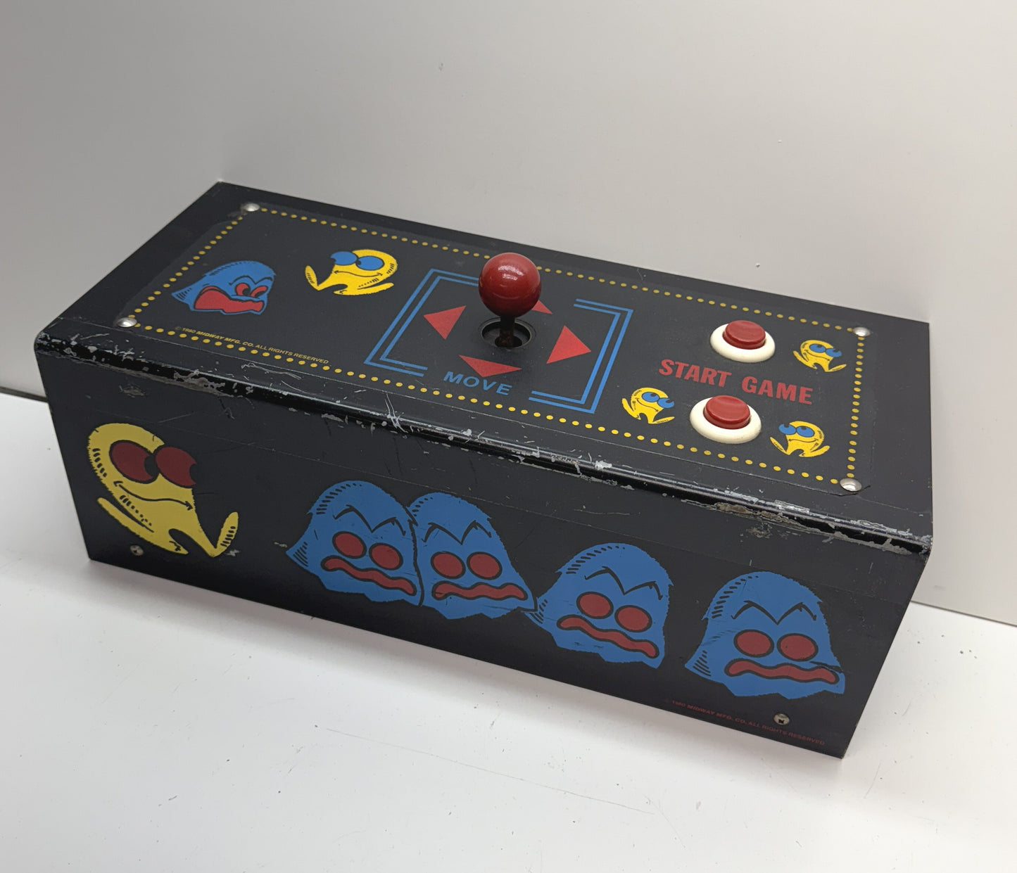 Pac-Man Cabaret (Mini) Control Panel