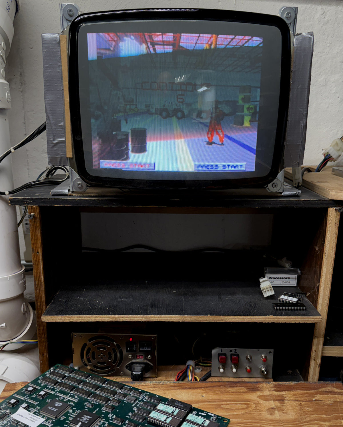 Area 51 Jamma Circuit Board, Working
