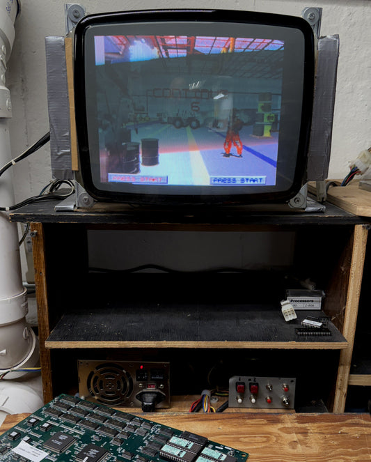 Area 51 Jamma Circuit Board, Working