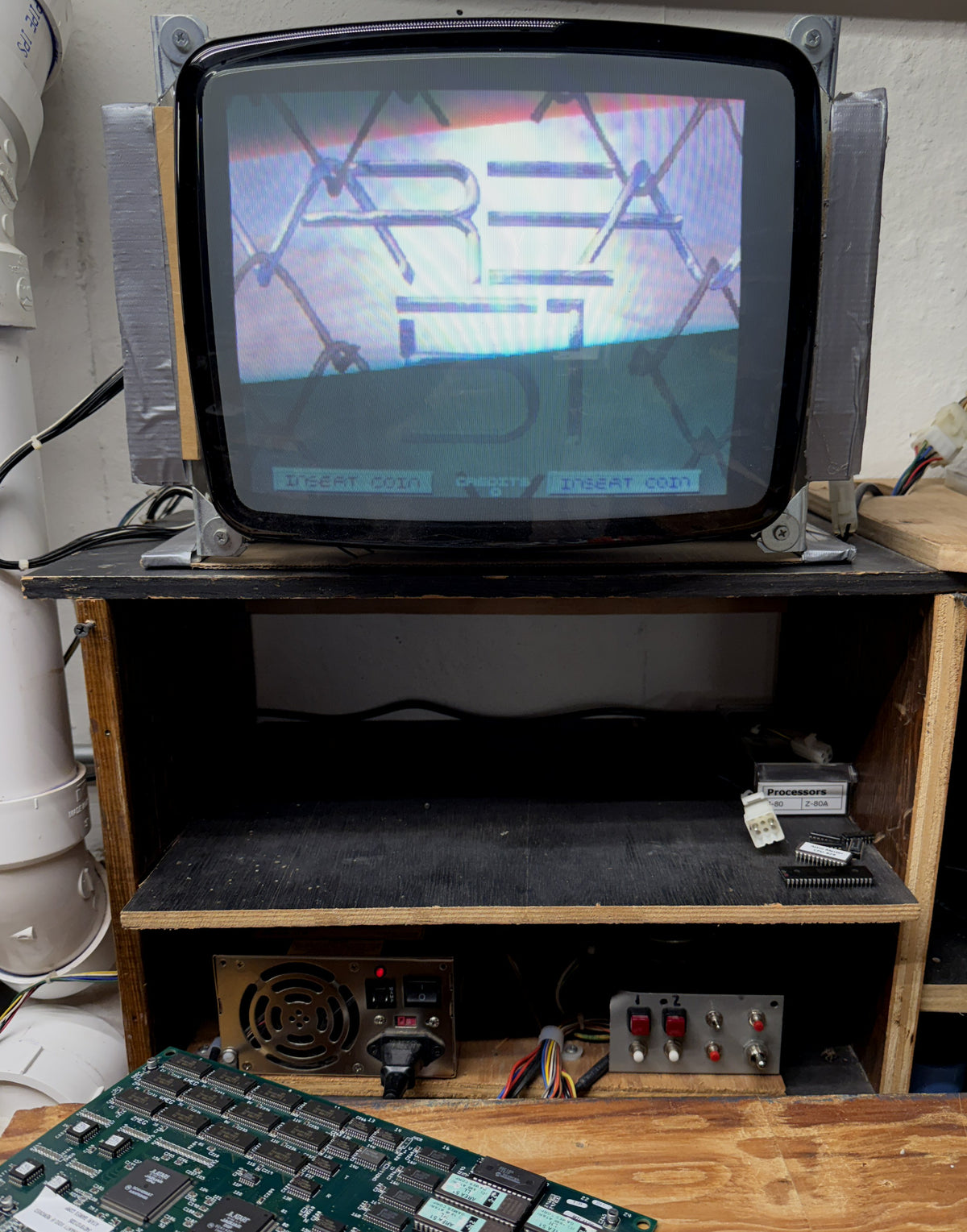 Area 51 Jamma Circuit Board, Working