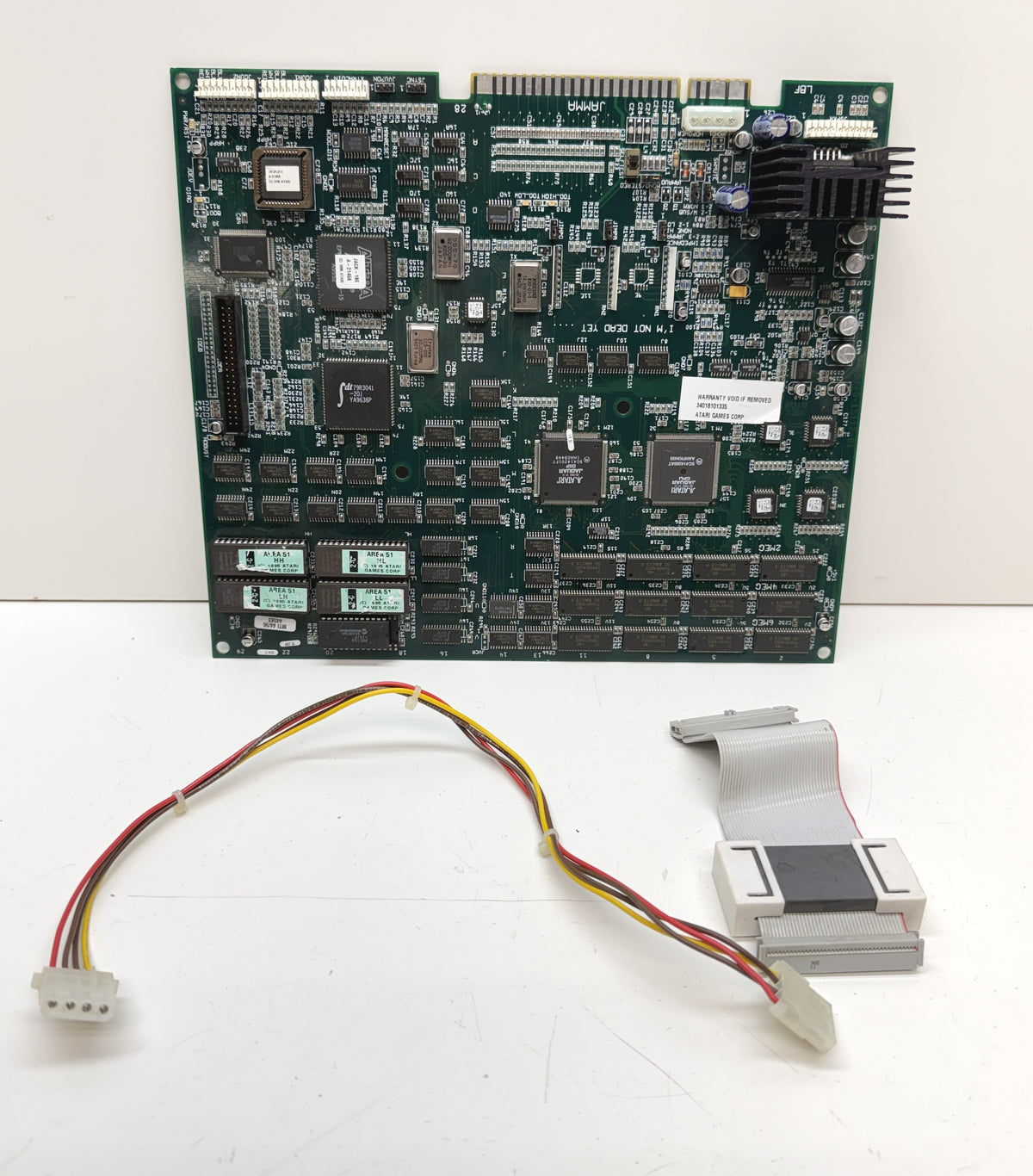 Area 51 Jamma Circuit Board, Working