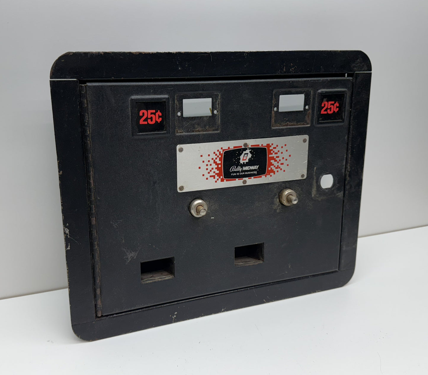 Bally Midway Coin Door, Missing Parts