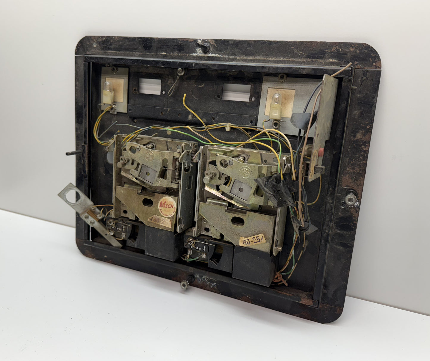Bally Midway Coin Door, Missing Parts
