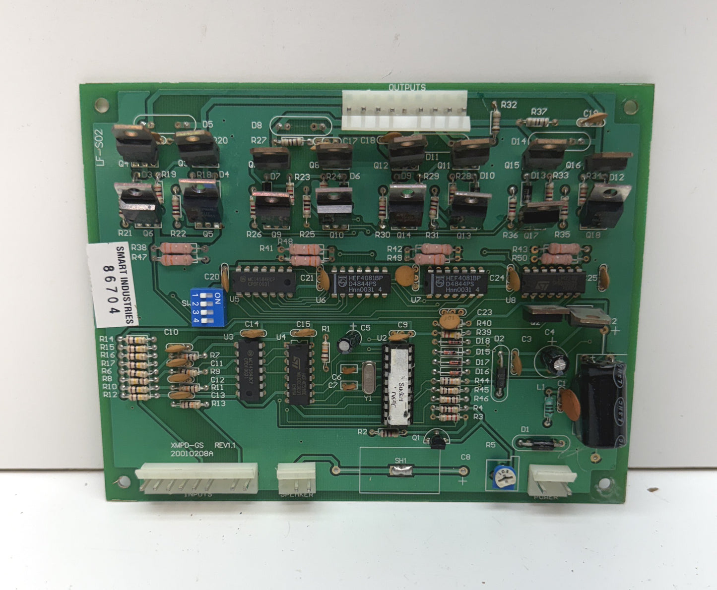Smart Industries Redemption Game? Circuit Board
