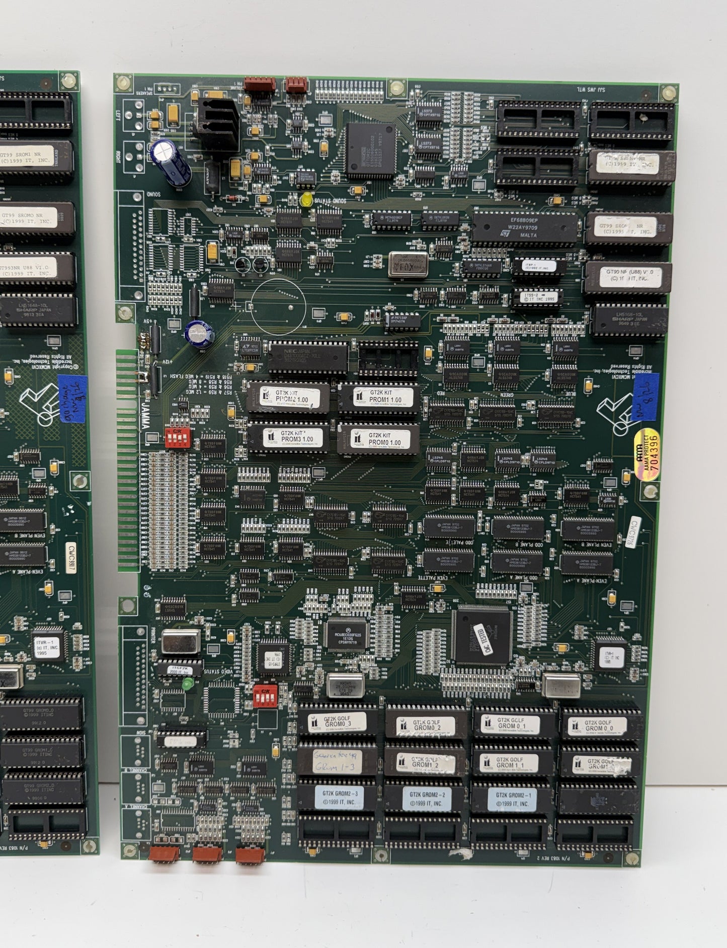 Golden Tee '99 and 2K Circuit Boards for Repair
