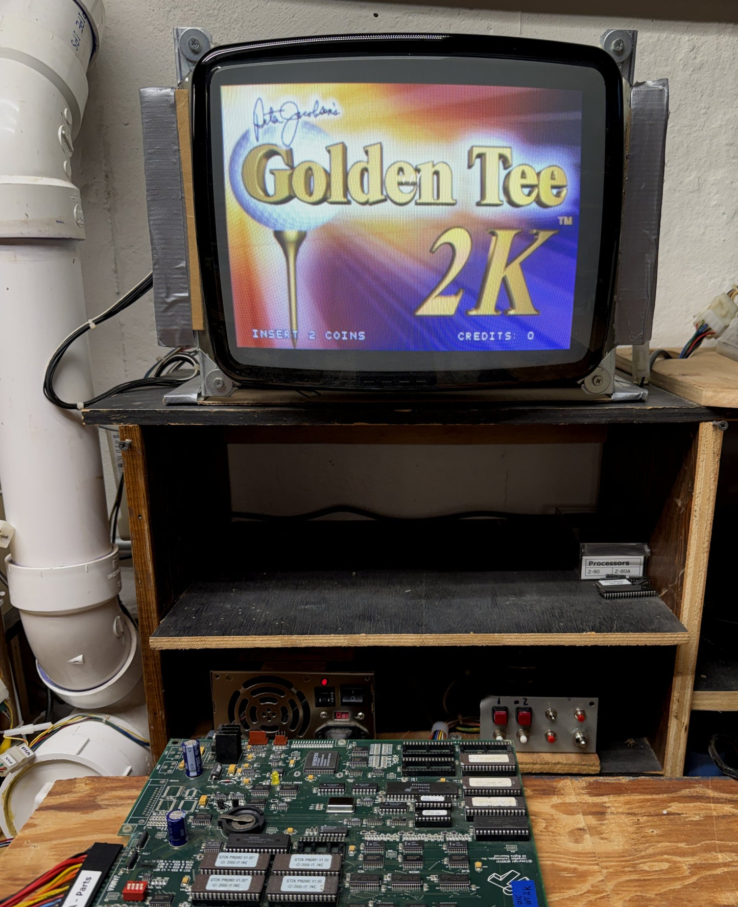Golden Tee 2K Circuit Board, Works