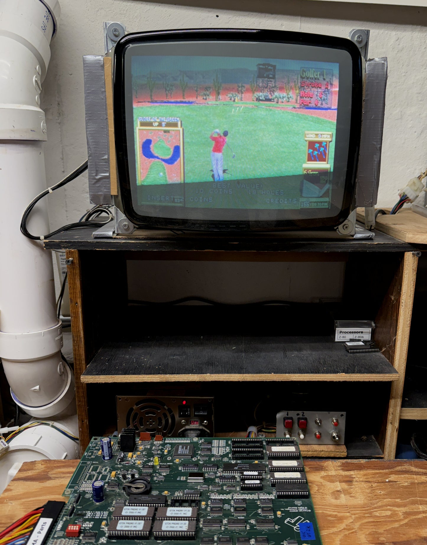 Golden Tee 2K Circuit Board, Works