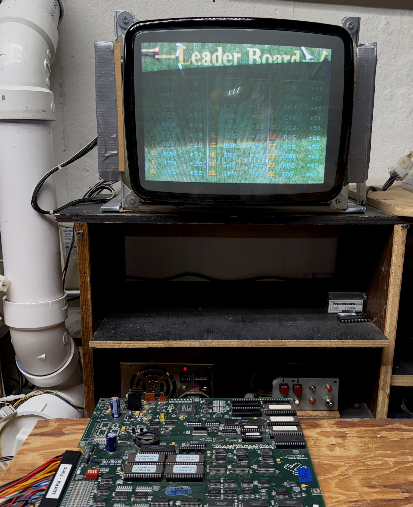 Golden Tee 2K Circuit Board, Works