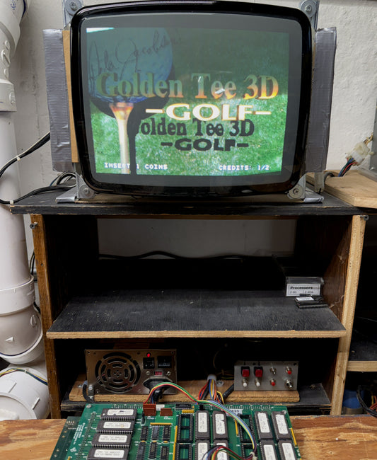 Golden Tee 3D Golf Circuit Board, Works