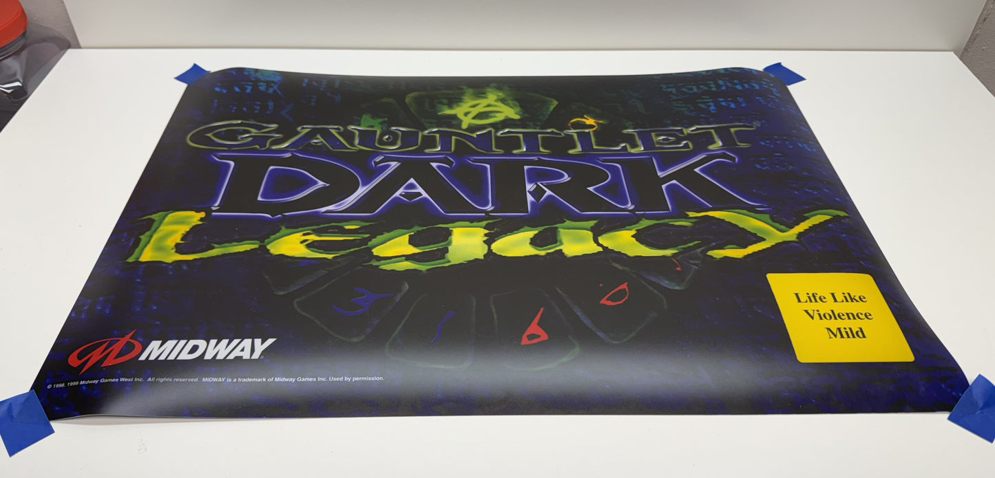 Gauntlet Dark Legacy Marquee, Dedicated Game (NOS)