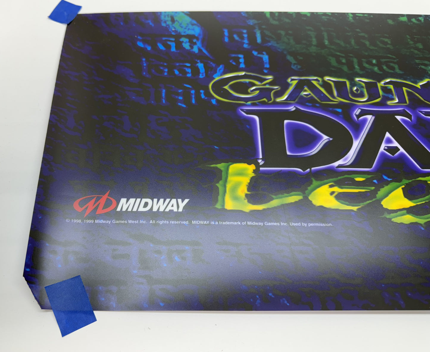 Gauntlet Dark Legacy Marquee, (NOS)