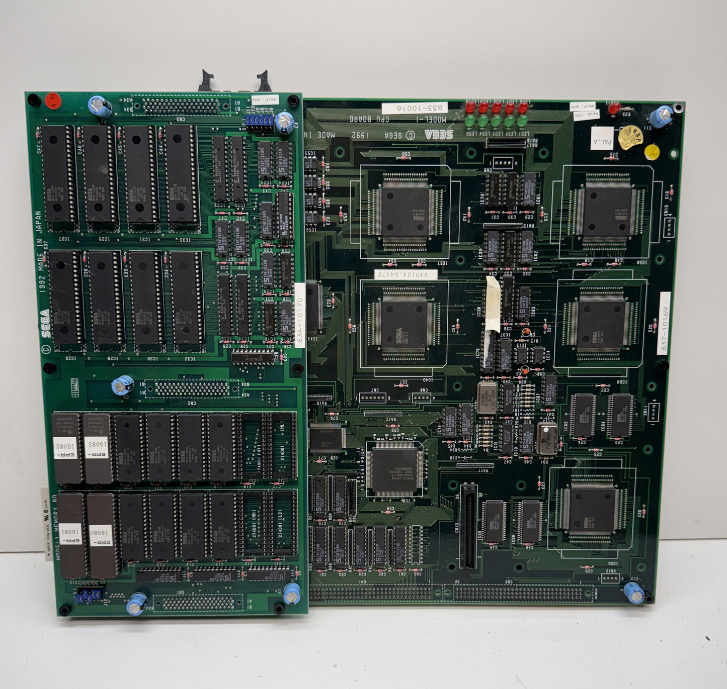 Virtua Fighter Circuit Board (Sega Model 1), Not Working