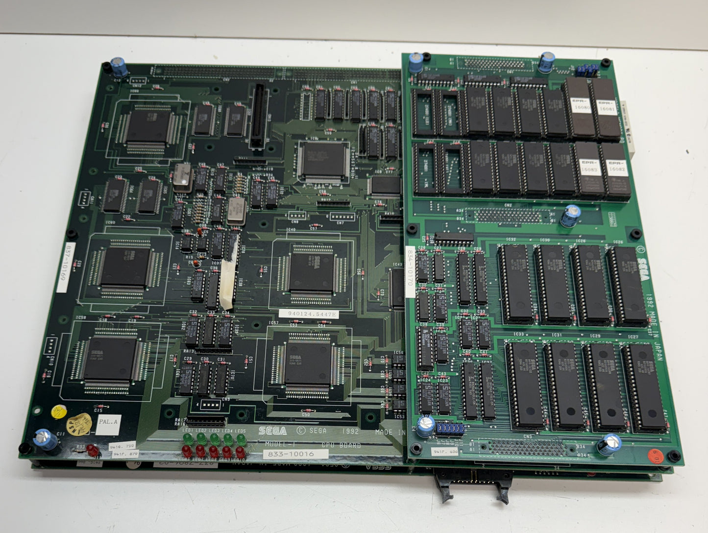 Virtua Fighter Circuit Board (Sega Model 1), Not Working