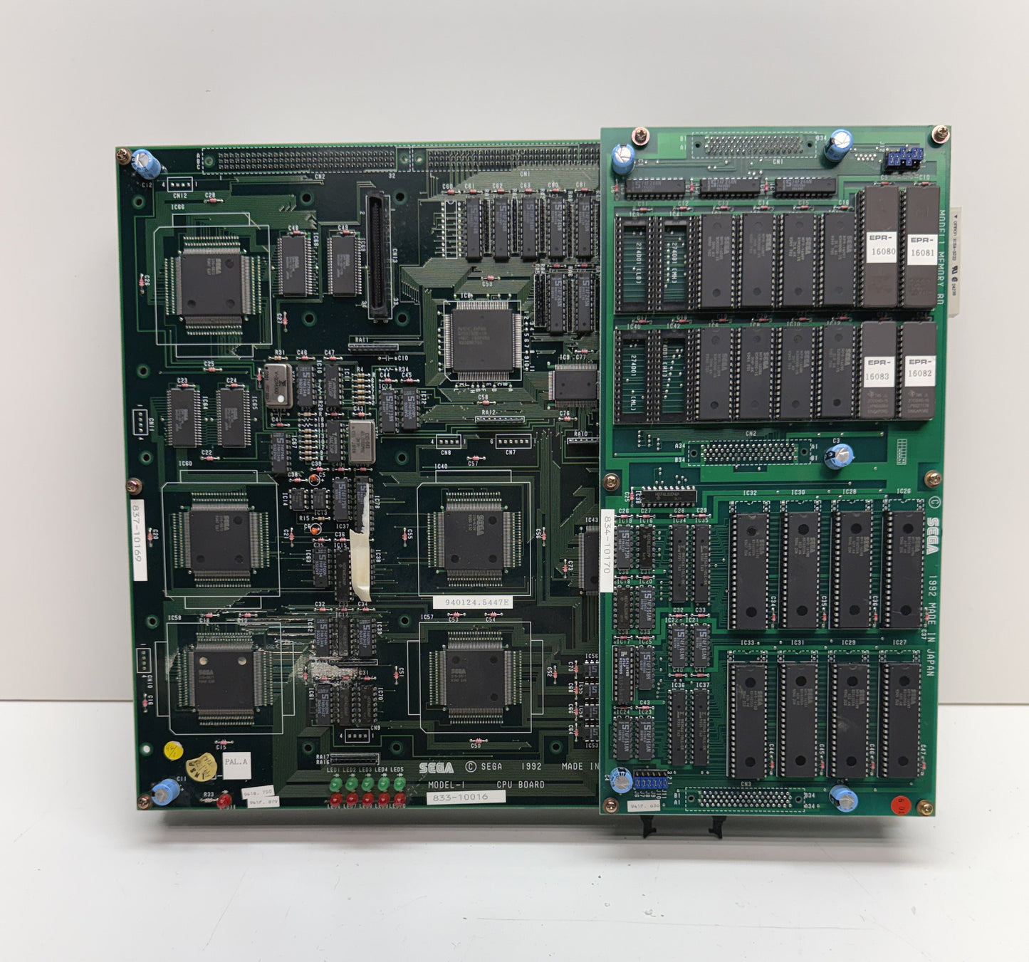 Virtua Fighter Circuit Board (Sega Model 1), Not Working