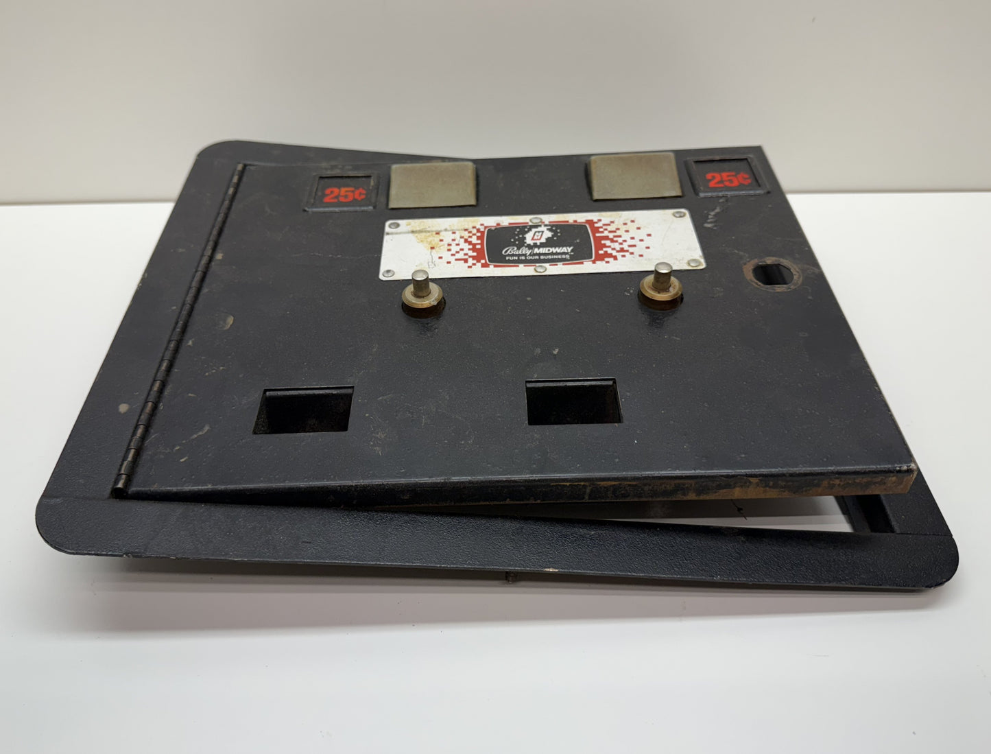 Bally Midway 2-Slot Coin Door, Complete