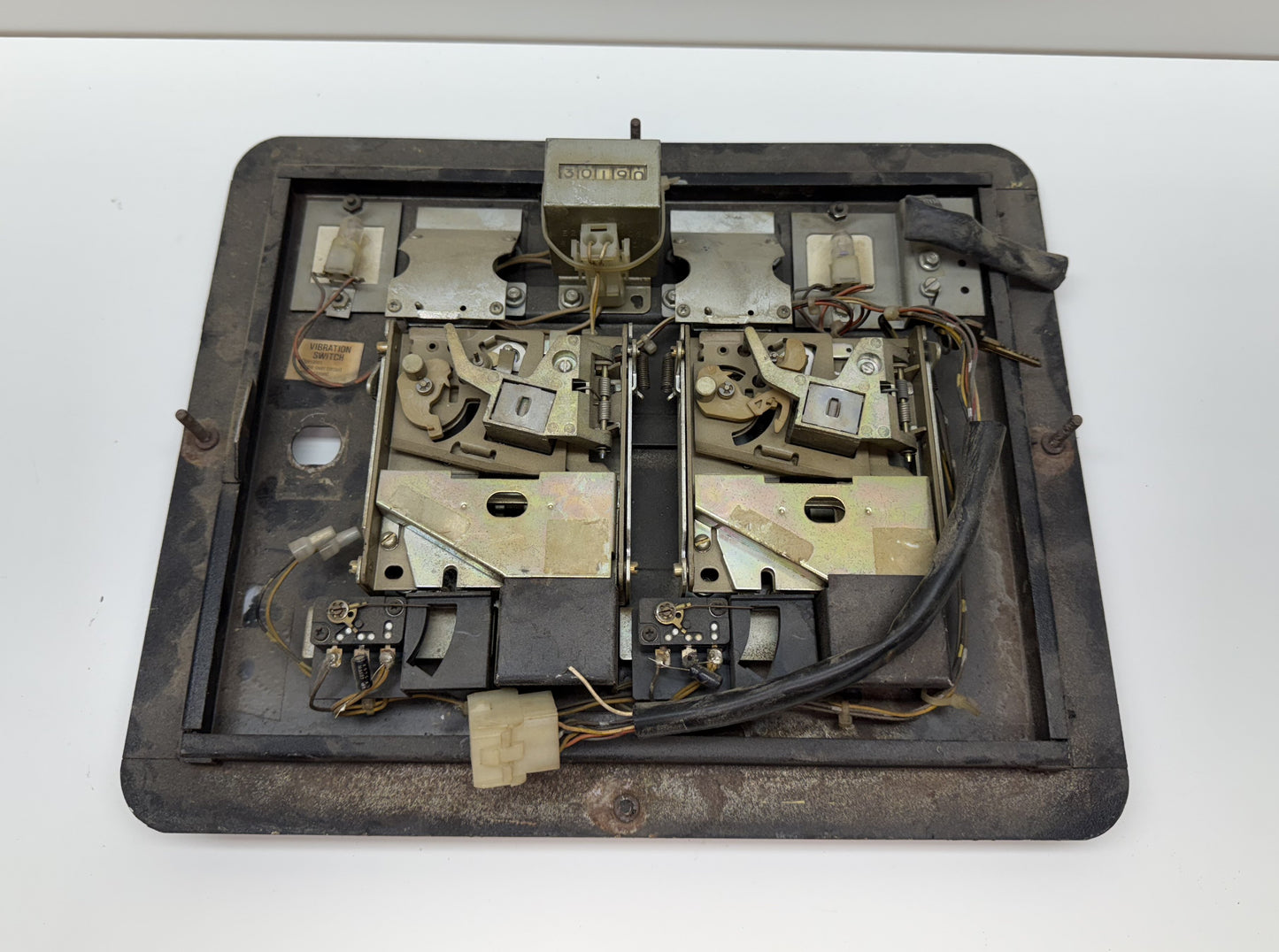 Bally Midway 2-Slot Coin Door, Complete