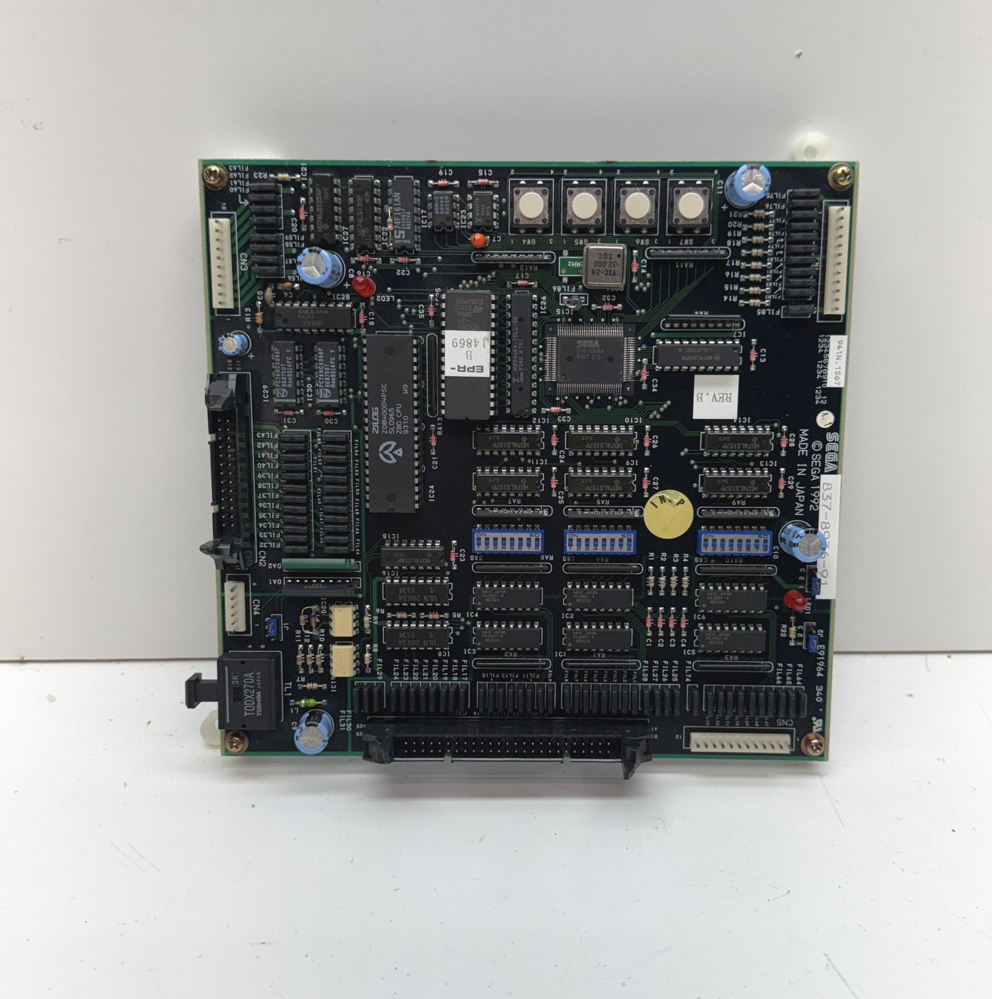 Virtua Fighter I/O Board (Sega Model 1), Untested