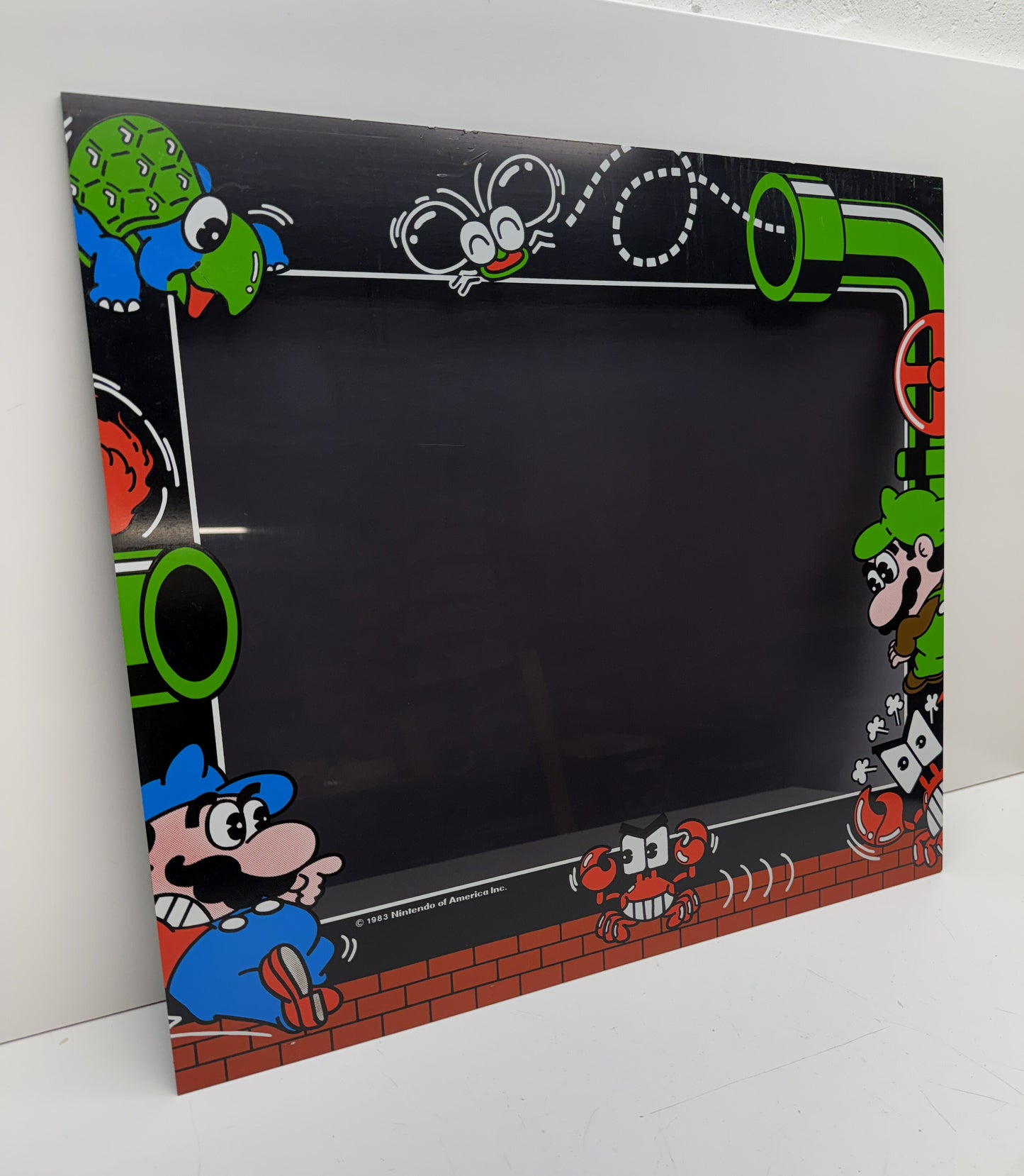 Mario Bros. Upright Monitor Bezel