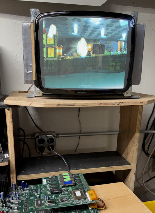 Area 51 Jamma Circuit Board, Working