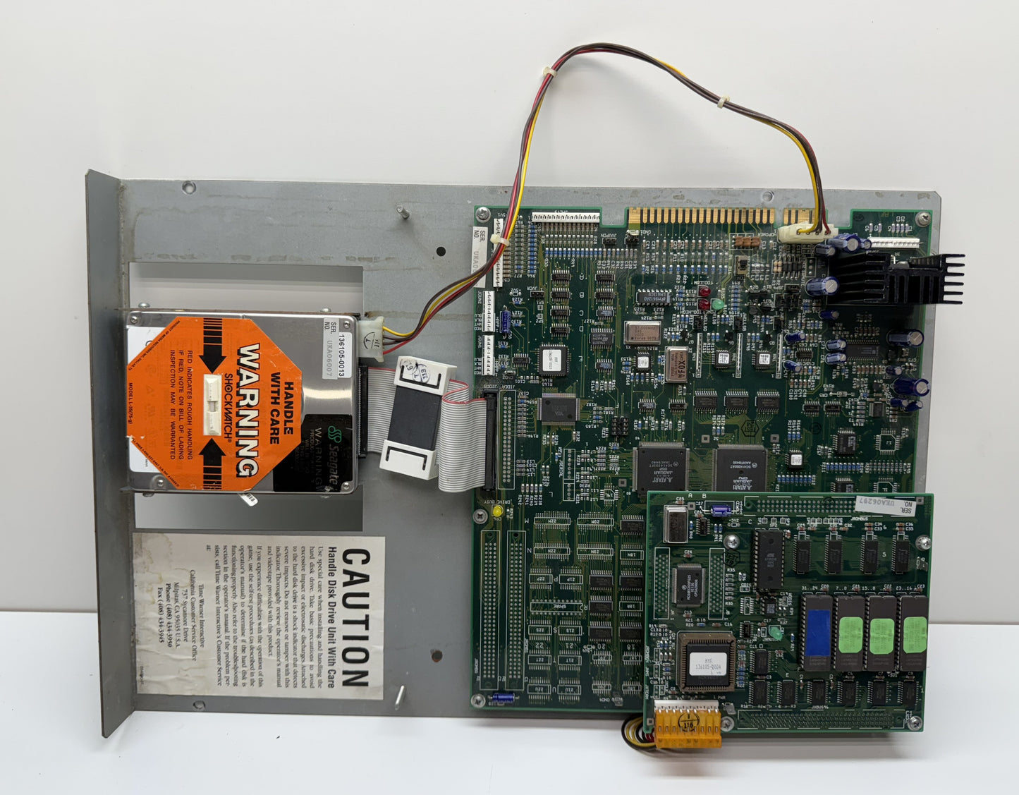 Area 51 Jamma Circuit Board, Working