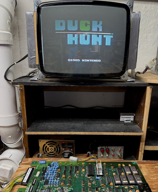 Vs. / Unisystem Duck Hunt Circuit Board, Works