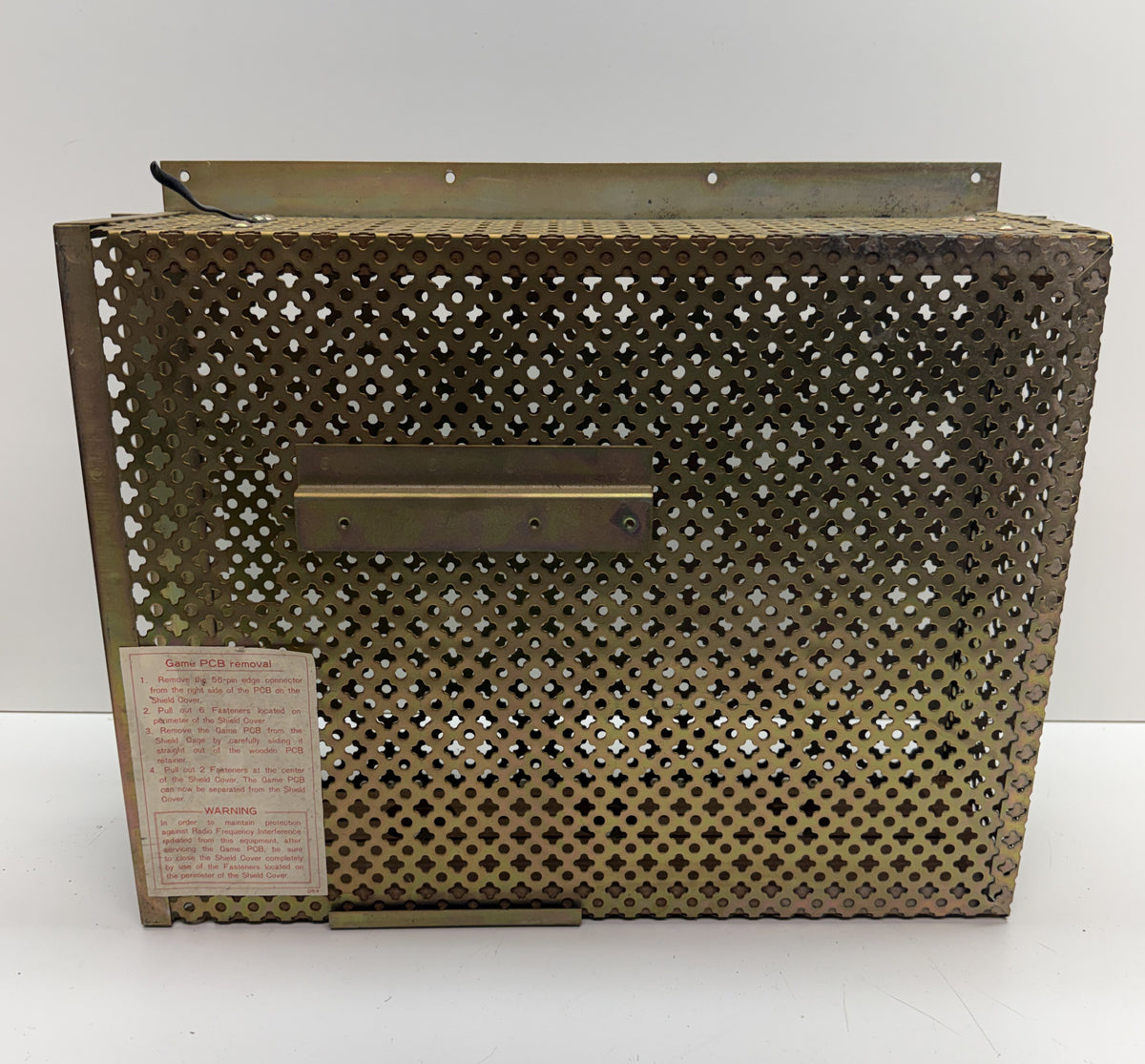 Nintendo Vs. / PlayChoice Circuit Board Metal Cage