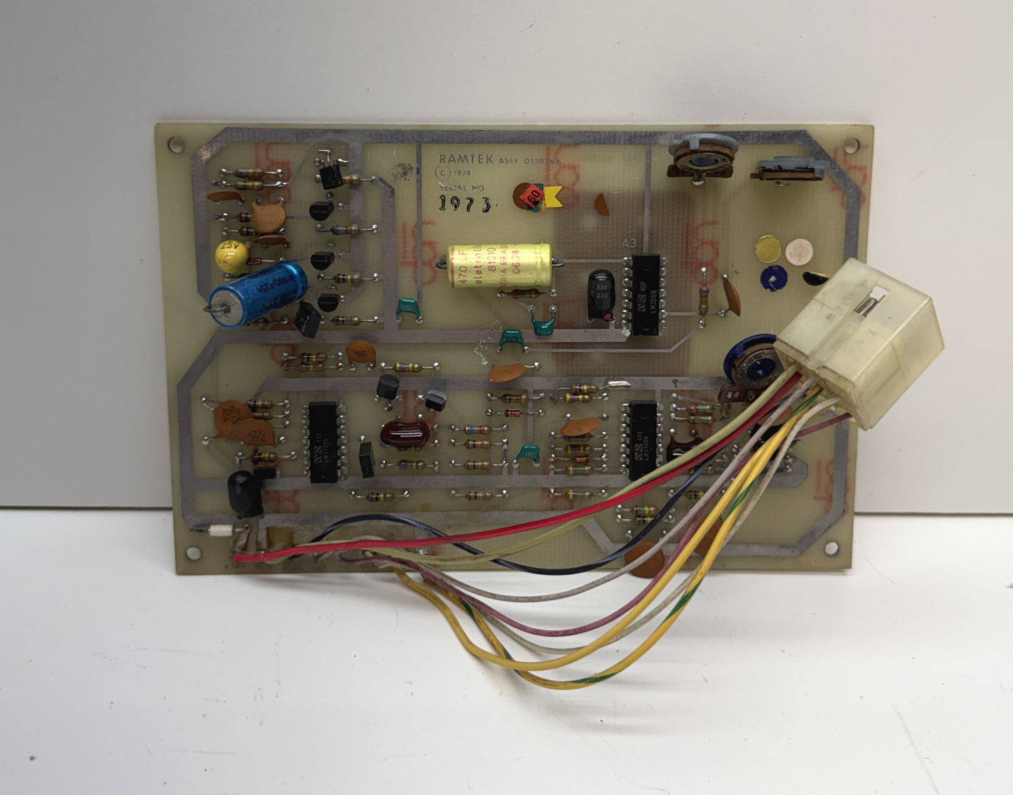 Ramtek Small Circuit Board, ASSY 0550262
