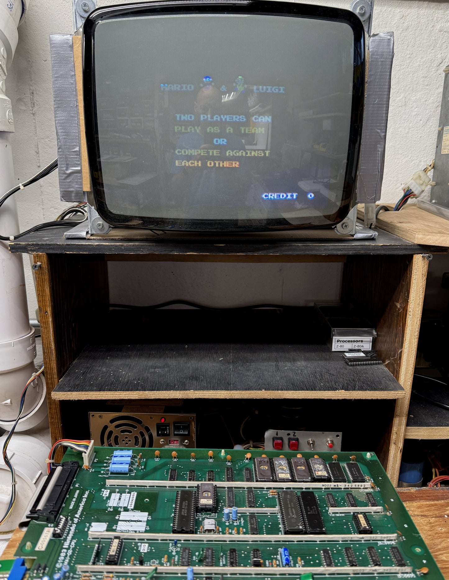 Mario Bros. Circuit Board Works
