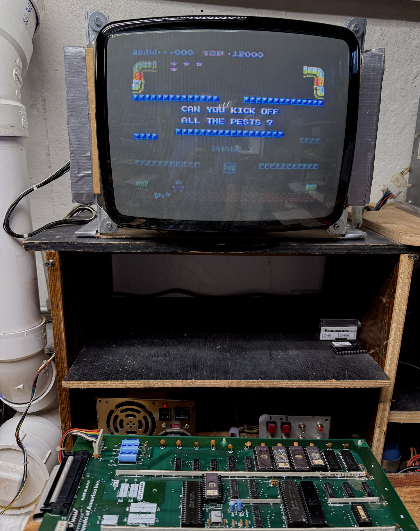 Mario Bros. Circuit Board Works