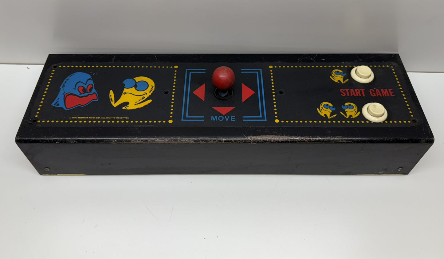Pac-Man Upright Control Panel