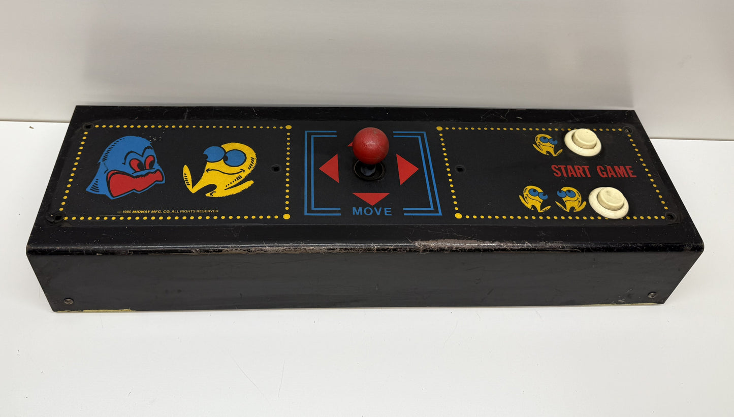 Pac-Man Upright Control Panel