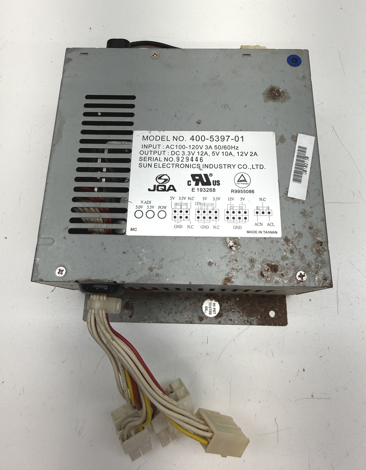 Sega Naomi Power Supply, Works