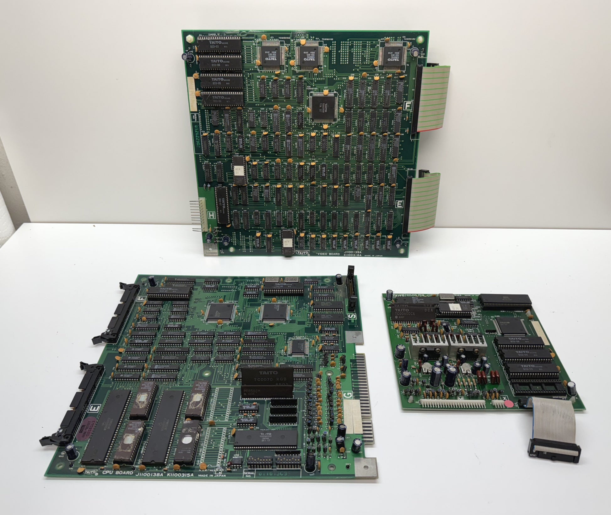 CONTINENTAL CIRCUS - TAITO Boards Original Pcb No jamma CONTINENTAL CIRCUS - TAITO Boards Original Pcb No jamma
