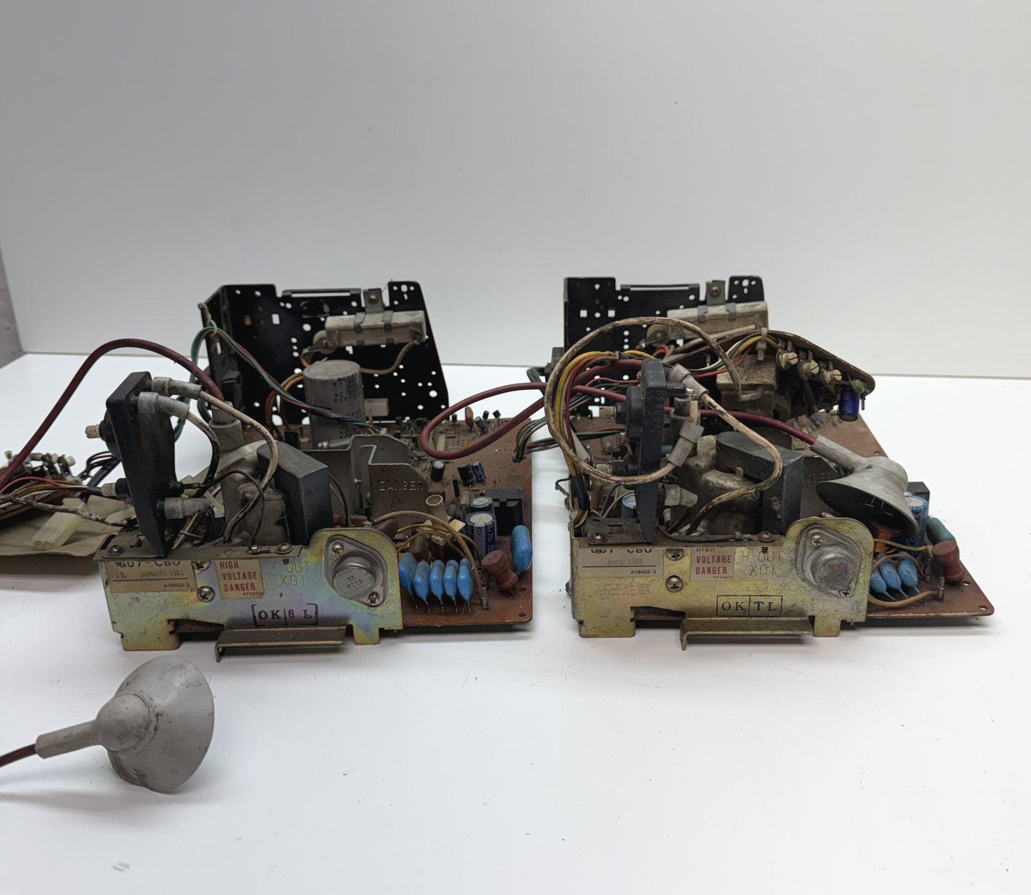 Electrohome G07 19" Monitor Chassis x 2